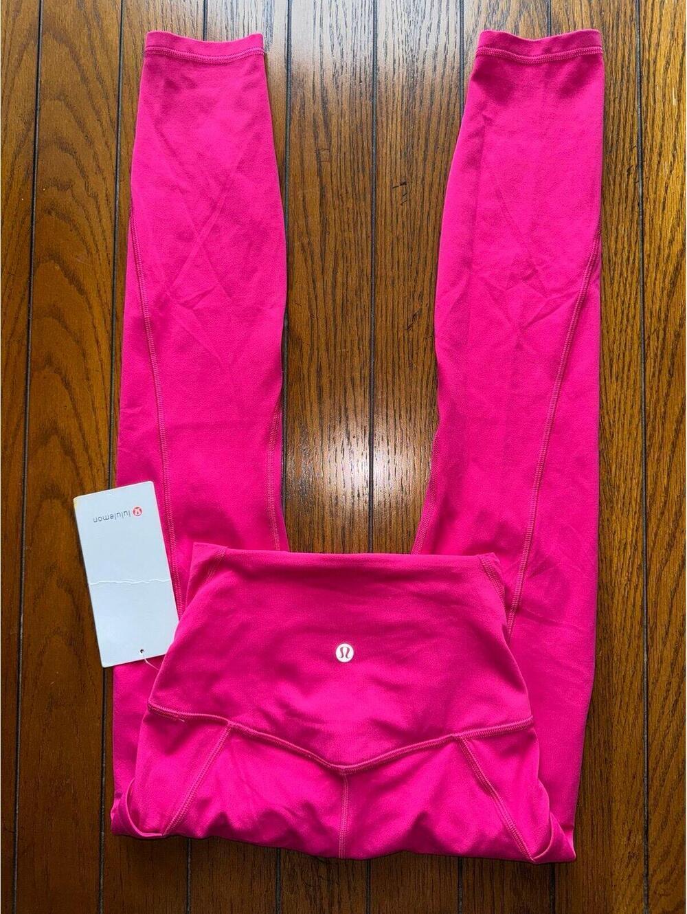 Lululemon Align With Pockets High Rise 25” Passionate Size 2 NWT